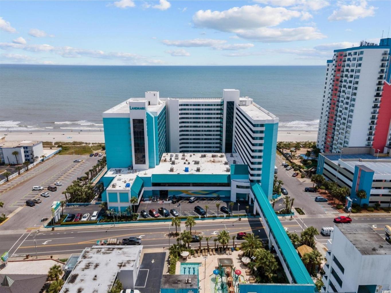 Remodeled Condo, Waterpark View At Landmark Resort Myrtle Beach Bagian luar foto