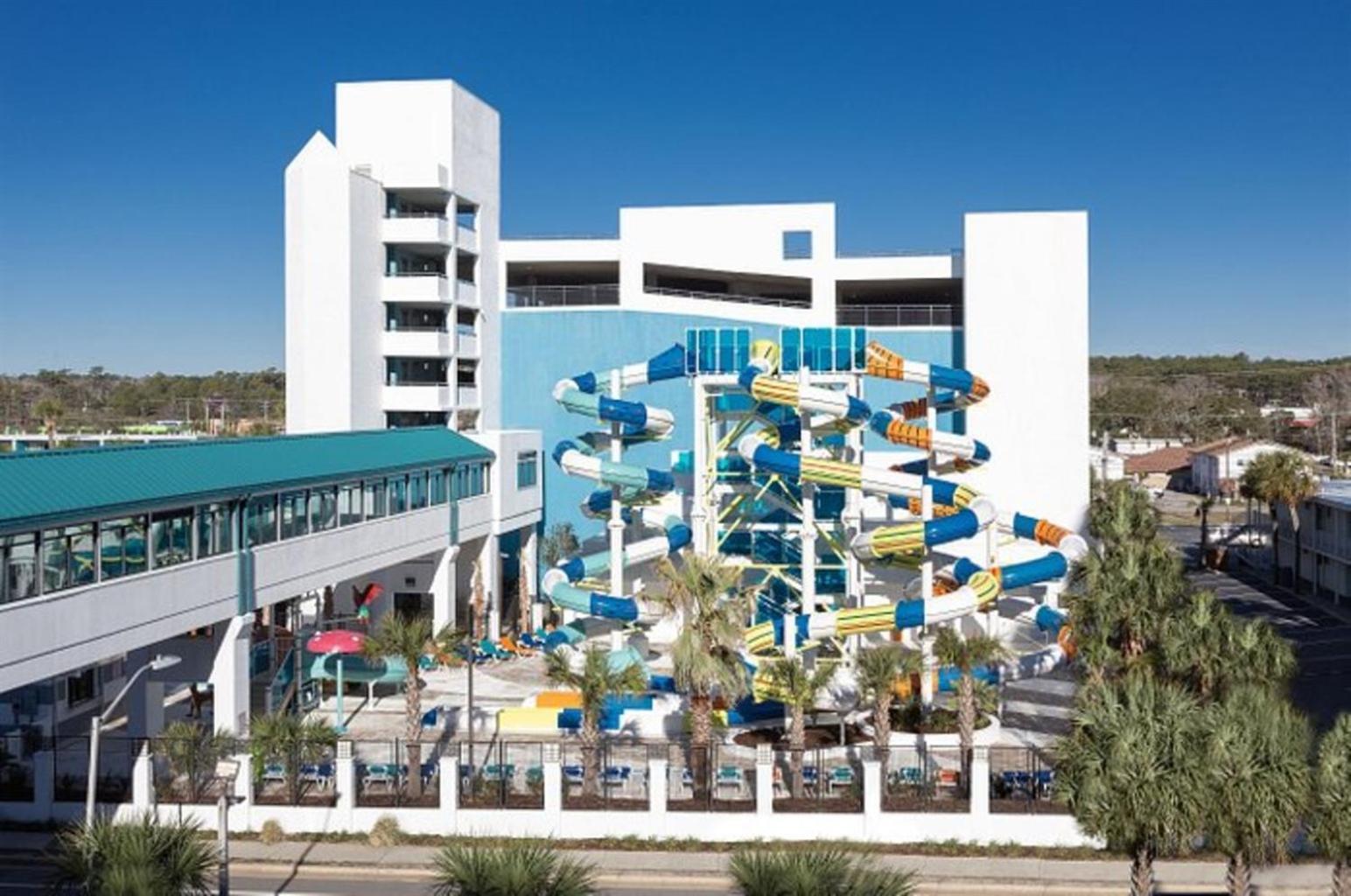 Remodeled Condo, Waterpark View At Landmark Resort Myrtle Beach Bagian luar foto